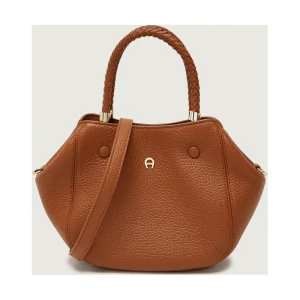 Aigner Skórzany kuferek Carré Soft