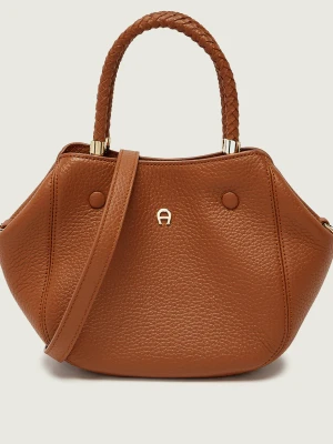 Aigner Skórzany kuferek Carré Soft