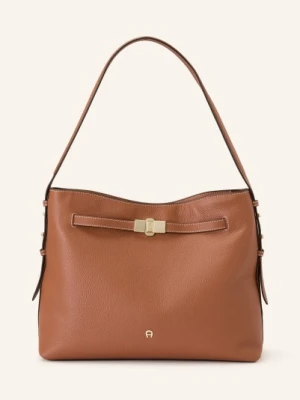 Aigner Torba Na Ramię Farah Medium braun