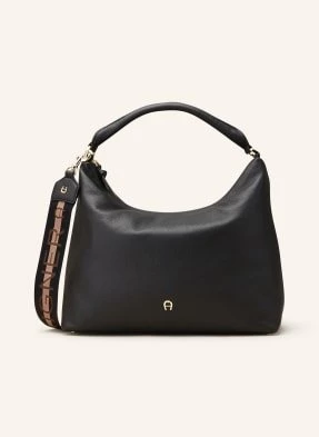 Aigner Torebka Hobo schwarz