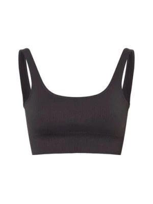 Aim'n Damski crop top Kobiety szary jednolity,