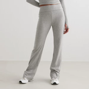 AIMN Ease Ribbed Pants grey melange, marki Aim'nApparel, w kolorze Szary, rozmiar