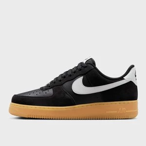 Air Force 1'07 black/summit white/gum light brown, markiNike, Nike Air Force 1, w kolorze czarny, rozmiar: