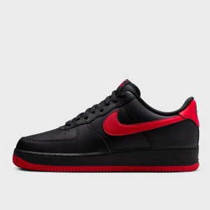 Air Force 1'07 black/university red/black, markiNike, Nike Air Force 1, w kolorze czarny, rozmiar: