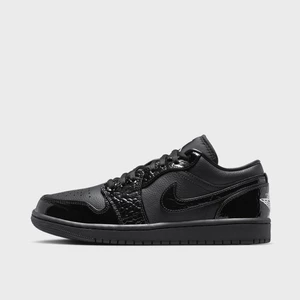 Air Jordan 1 Low SE black/black/white/metallic silver, marki JORDANFootwear, w kolorze Czarny, rozmiar