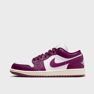 Air Jordan 1 Low white/bordeaux/sail, marki JORDANFootwear, w kolorze Czerwony, rozmiar