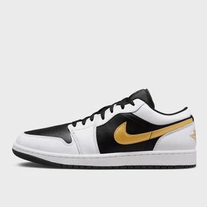 Air Jordan 1 Low white metallic/gold black, marki JORDANFootwear, w kolorze Biały, rozmiar