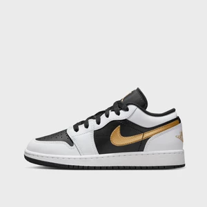 Air Jordan 1 Low white/metallic gold/black, marki JORDANFootwear, w kolorze Biały, rozmiar