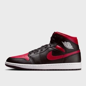 Air Jordan 1 Mid black/varsity red/summit white, markiJordan, Air Jordan 1, w kolorze czarny, rozmiar: