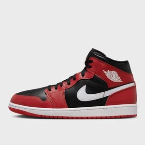 Air Jordan 1 Mid black/white gym/red, markiJordan, Air Jordan 1, w kolorze wielokolorowy, rozmiar: