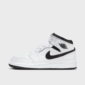 Air Jordan 1 Mid (GS), markiJordan, Air Jordan Retro, w kolorze biały, rozmiar: