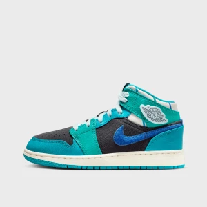 Zdjęcie produktu Jordan Air 1 Mid SS (GS) uniseks Retro biały rozmiar Buty