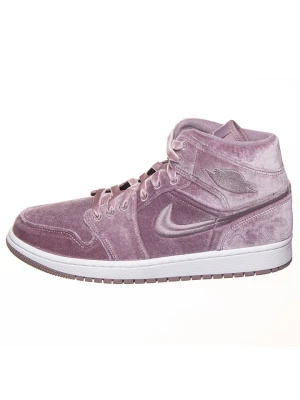 Air Jordan Skórzane sneakersy "1 Mid Velvet'" w kolorze fioletowym rozmiar: 44