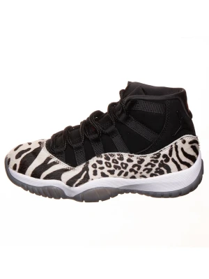 Air Jordan Sneakersy "11 Retro" w kolorze czarno-beżowym rozmiar: 36,5