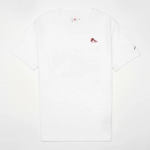 AJ1 Patch Short Sleeve Tee Jordan biały