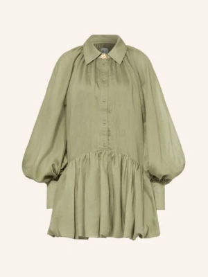 Aje. Sukienka Koszulowa Mietta gruen