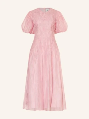 Aje. Sukienka Ophelia Z Koronką pink