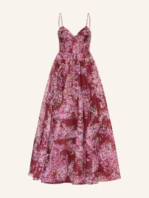 Aje. Sukienka Z Plisami pink