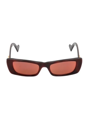 Akcesoria damskie okulary przeciwsłoneczne czerwone Ss23 Gucci