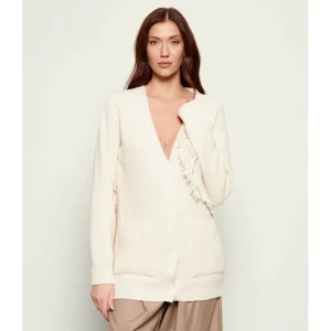 AKEP Kardigan | Relaxed fit | z dodatkiem wełny i kaszmiru