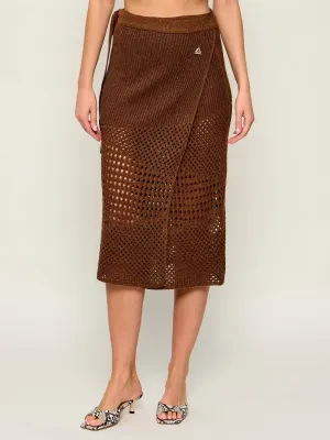 AKEP Lniana spódnica