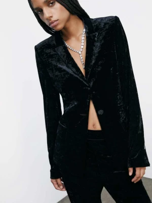 Aksamitny blazer „ESSENTIAL” PATRIZIA PEPE