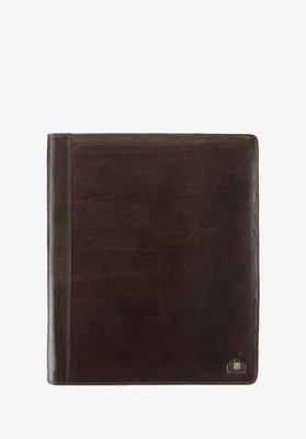 Aktówka skórzana klasyczna średnia brązowa Wittchen