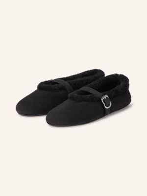 Alaïa Baleriny W Stylu Mary Jane La Ballerine schwarz CZARNY