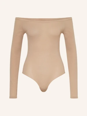 Alaïa Body Z Odkrytymi Ramionami braun ALAÏA