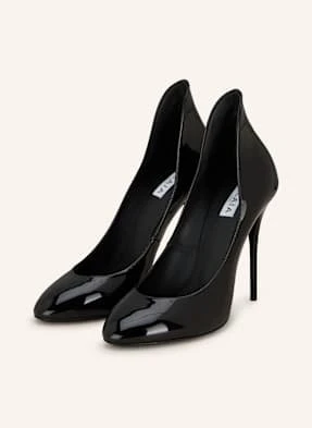 Alaïa Czółenka Lakierowane schwarz ALAÏA