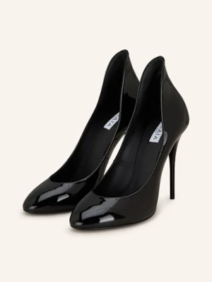 Alaïa Czółenka Lakierowane schwarz ALAÏA