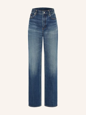 Alaïa Jeansy Bootcut blau A25 BLUE STONE
