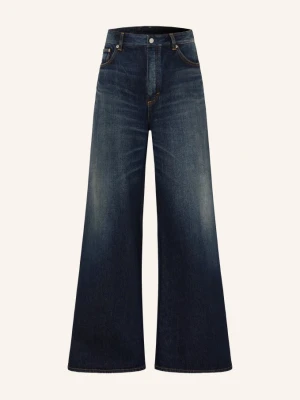 Alaïa Jeansy Wide Leg blau A24 DOCK BLUE