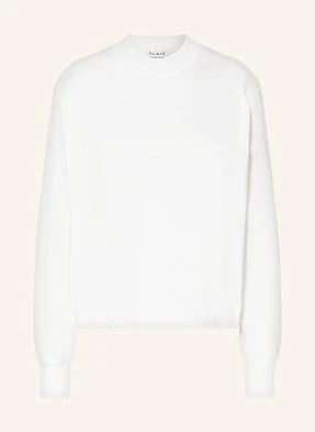 Alaïa Koszulka Z Długim Rękawem weiss ALAÏA