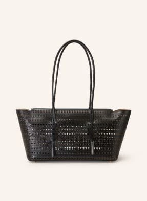 Alaïa Torba Shopper New Mina 32 Z Saszetką schwarz ALAÏA