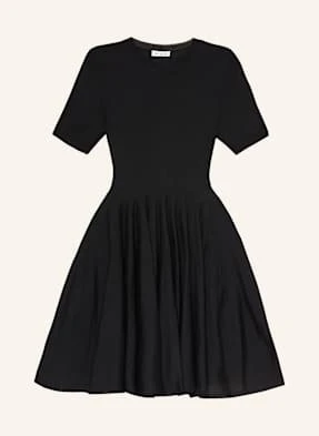 Alaïa Sukienka Skater Z Wełny schwarz ALAÏA