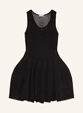 Alaïa Sukienka Szydełkowa schwarz ALAÏA