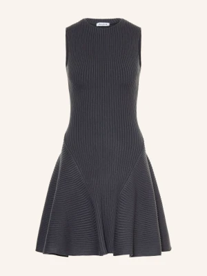 Alaïa Sukienka Z Dzianiny blau CZIEMNOSZARY