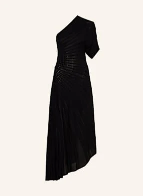 Alaïa Sukienka Z Dzianiny Ray schwarz ALAÏA