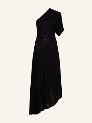Alaïa Sukienka Z Dzianiny Ray schwarz ALAÏA