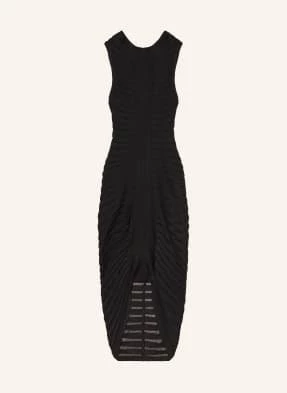 Alaïa Sukienka Z Dzianiny schwarz ALAÏA