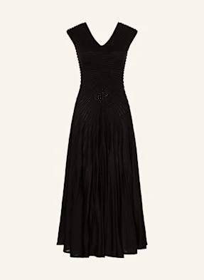 Alaïa Sukienka Z Dzianiny schwarz ALAÏA