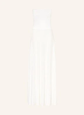 Alaïa Sukienka Z Lnu weiss ALAÏA