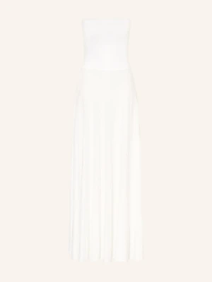 Alaïa Sukienka Z Lnu weiss ALAÏA