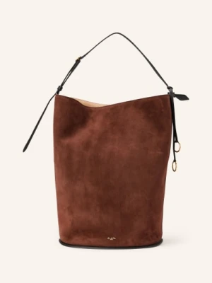 Alaïa Torba Na Ramię Bucket Z Woreczkiem braun ALAÏA