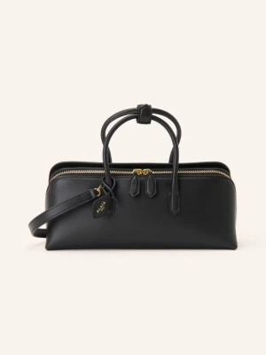 Alaïa Torebka Na Ramię Delta Small schwarz CZARNY
