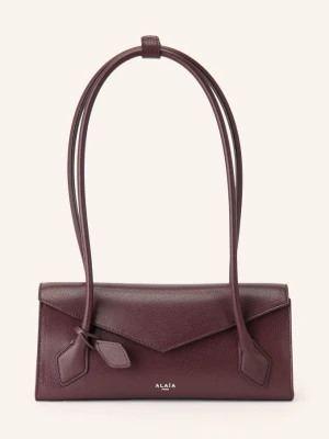 Alaïa Torebka Na Ramię Teckel Flap Small rot CIEMNOCZERWONY