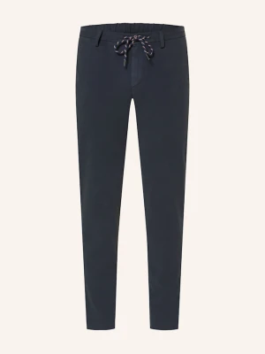 Alberto Chinosy Jump Slim Fit blau GRANATOWY