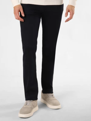 Alberto Dżinsy Mężczyźni Bawełna niebieski jednolity,