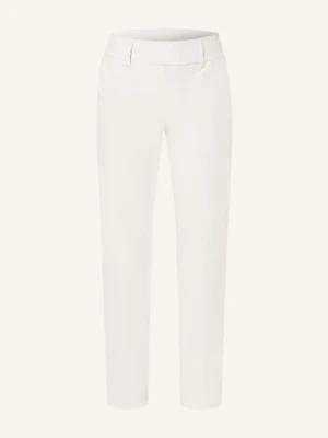 Alberto Spodnie Golfowe 7/8 Lucy Z Kamieniami Ozdobnymi weiss